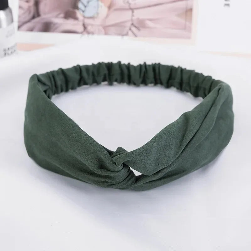 Mode Dames Boheemse Hoofdbanden Zomer Stijl Kruis Tulband Bandage Bandana's Multifunctionele Haaraccessoires voor Meisjes