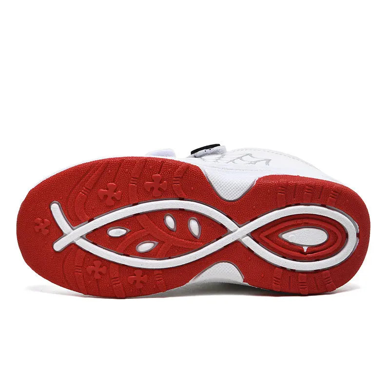 Unisex Children's Casual Shoes Cartoon White Running Fashion Shoes For Boys & Girls Size 30-33