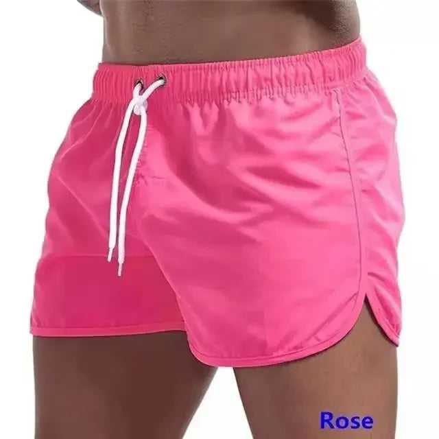 New Fashion Mens Running Shorts Gym Wear Fitness Workout Shorts Men Sport Short Pants Tennis Basketball Soccer Training Shorts