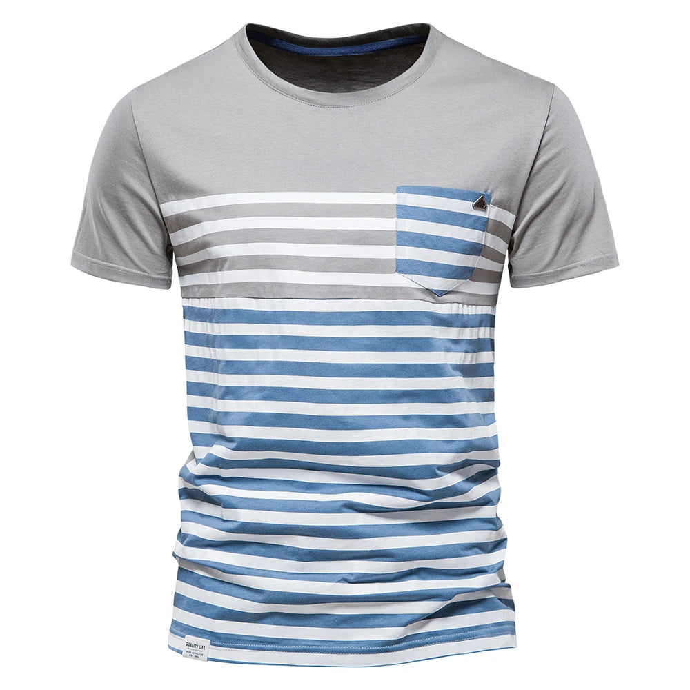 Fashion Designer Cotton T Shirt Men Short Sleeve Casual Sport Summer Tops Tee Shirts Brand Quality Men Clothing