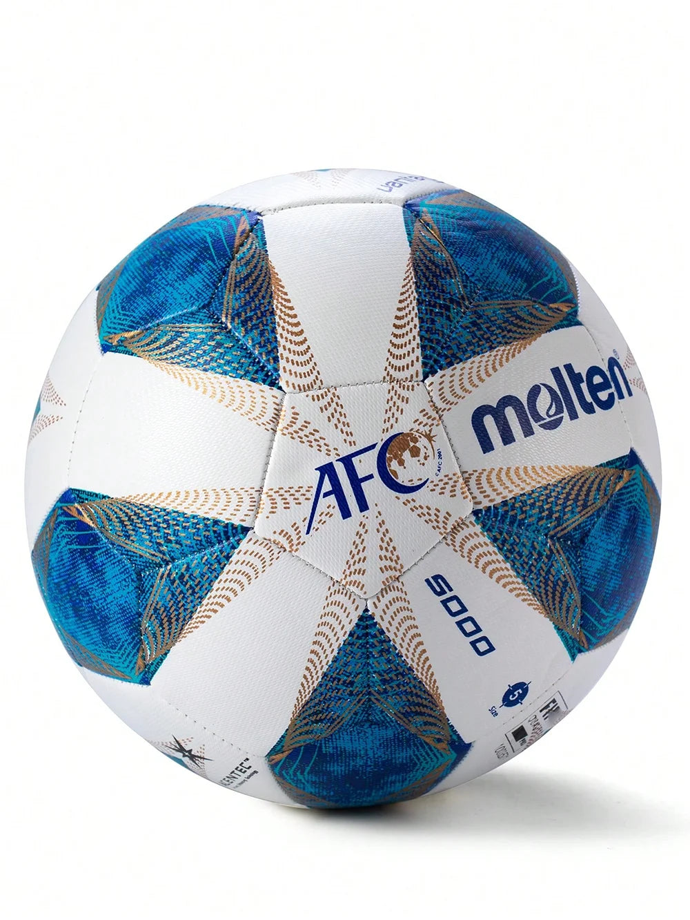 1 st. Gesmolten voetbalballen, officiële maat 5, buitenvoetbalwedstrijdtrainingscompetitiebal en voetbalballen, officiële maat 5 buitenvoetbal