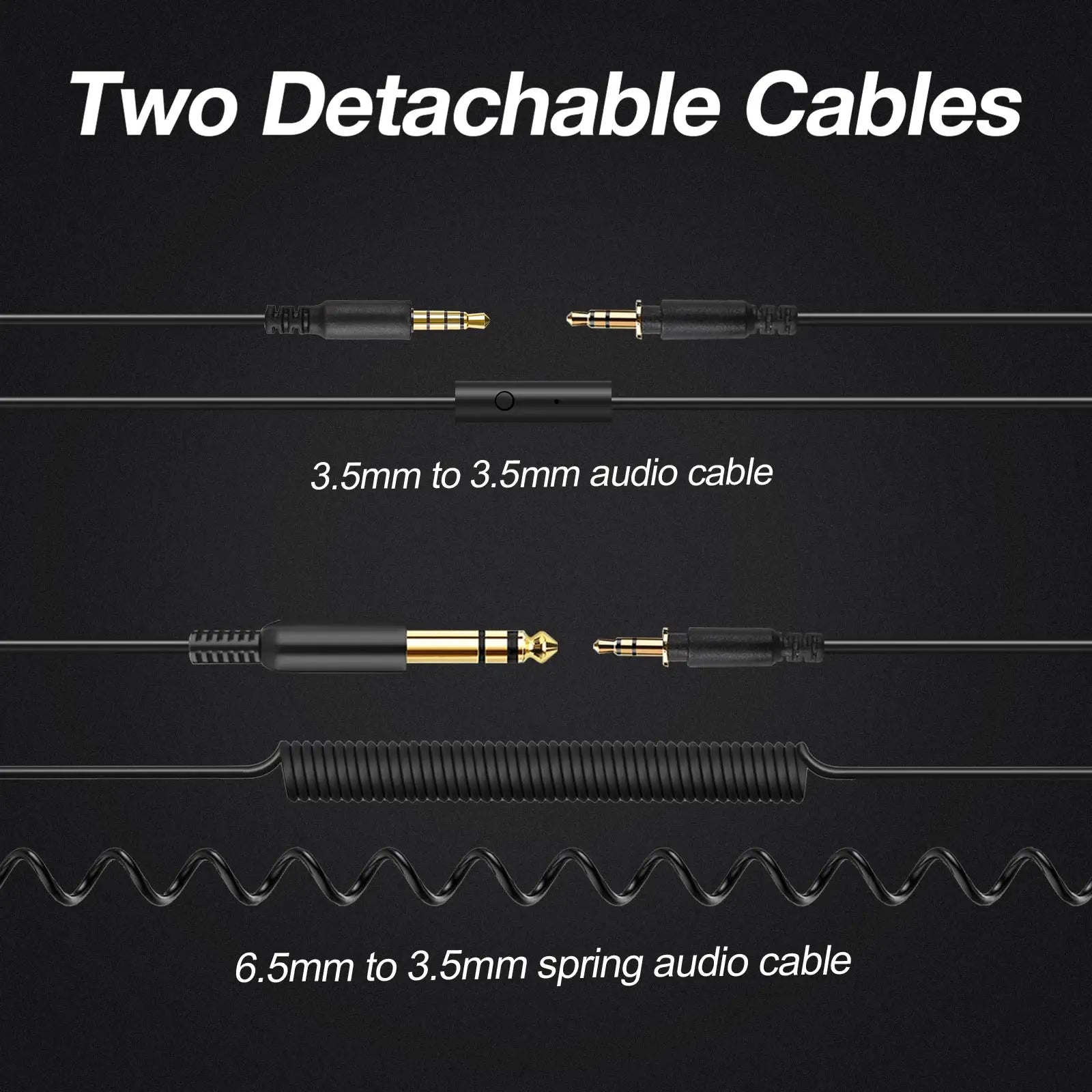 Oneodio Fusion A70 Wireless Bluetooth Headphones Bluetooth 5.2 Headphones Hi-Res Audio Over Ear 72H Playtime Professional Stud