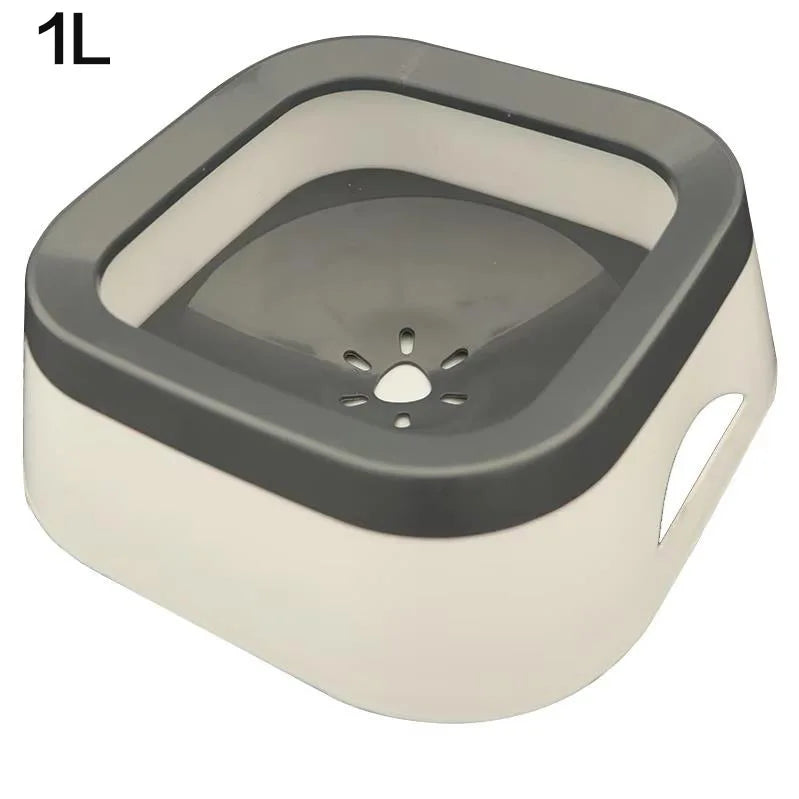 1,5L Hondendrinkwaterbak van ABS-kunststof, drijvende kom, kattenbak zonder morsen, drinkwaterdispenser voor honden