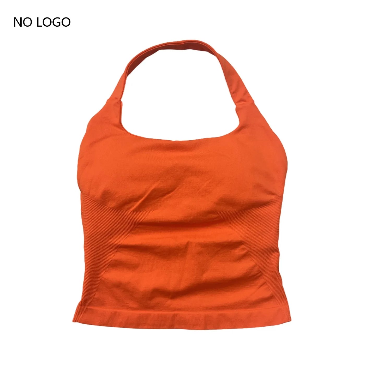 Impact Halter Top Sportswear Woman Gym Push-Up Bra Backless Yoga Tank Top Fitness Workout Activewear Gym Clothes Sports Shirts