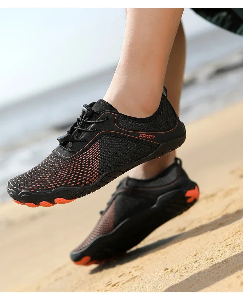 Unisex Barefoot Water Shoes – Quick-Dry Aqua Sneakers for Gym, Running, Beach & Outdoor Sports for Men & Women
