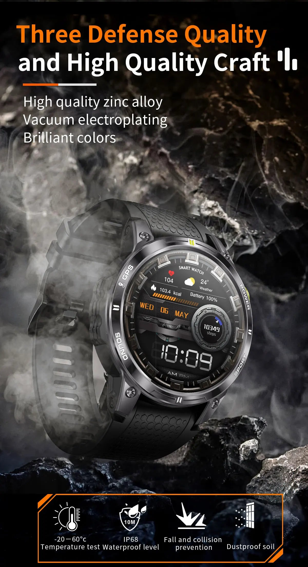 2025 Nieuwe GPS Sport Smart Watch Mannen Waterdichte Fitness Tracker Bluetooth Call 400MAH Batterij Armband Smartwatch Voor Vrouwen - Compatibel met Xiaomi IOS