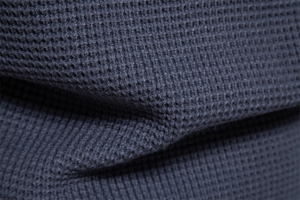Warm Men's Pullovers Sweater For Autumn and Winter With Solid Colour and Soft Material Casual Classic Sweater For Men