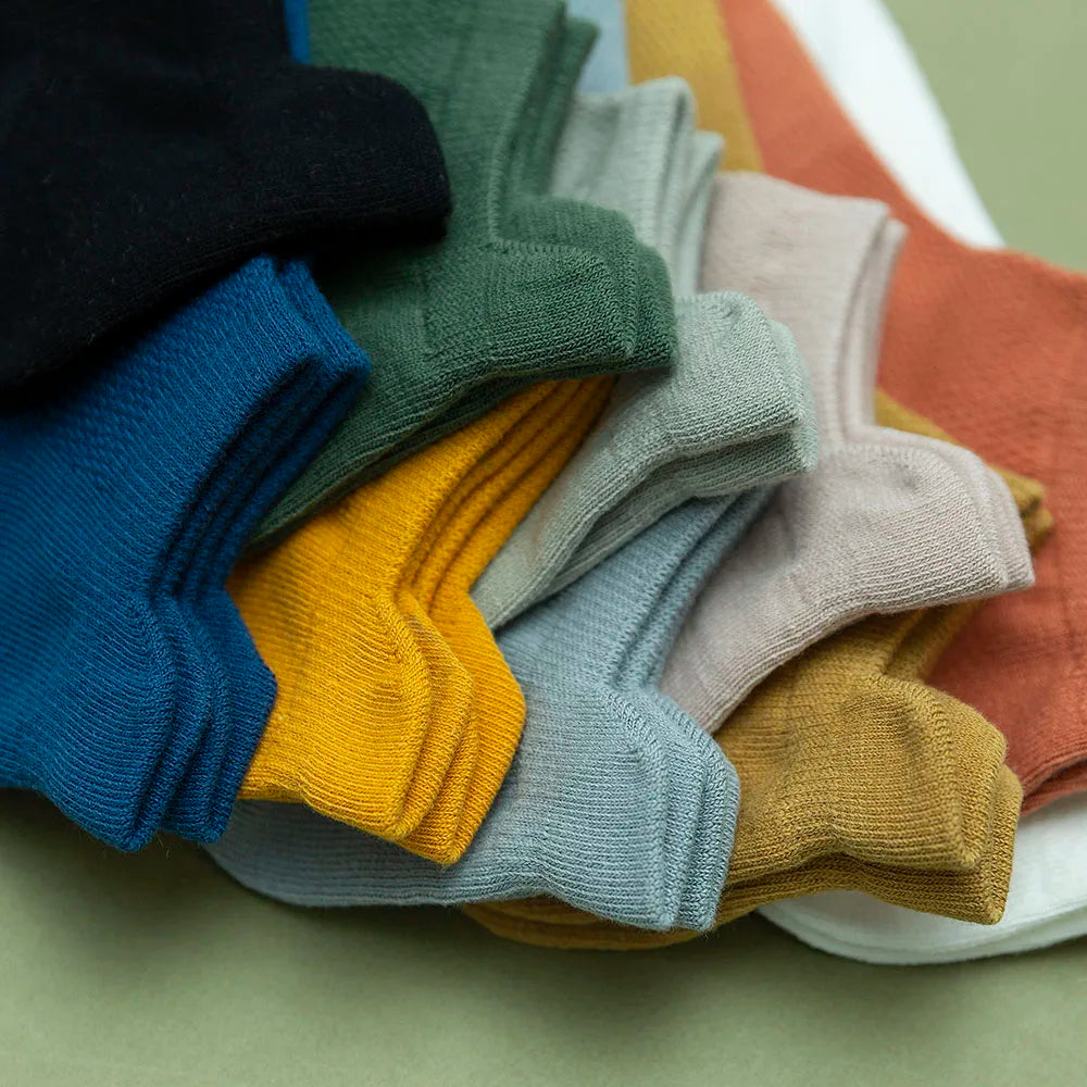 10/20 Pair Summer Men's Mesh Breathable No-Show Socks Fashion Casual Ankle Sports Cotton Socks For Men