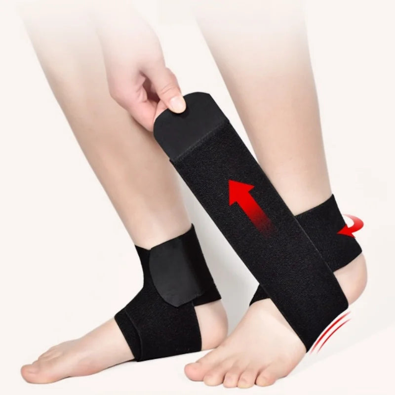 1 PC Unisex Ankle Support Brace, Ankle Compression Sleeve With Adjustable Strap - Breathable Ankle Wrap For Ankle Stabilizer