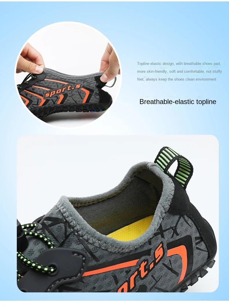 Unisex Quick-Dry Water Shoes – Lightweight Aqua Sneakers for Beach, Swimming, Surfing & Water Sports
