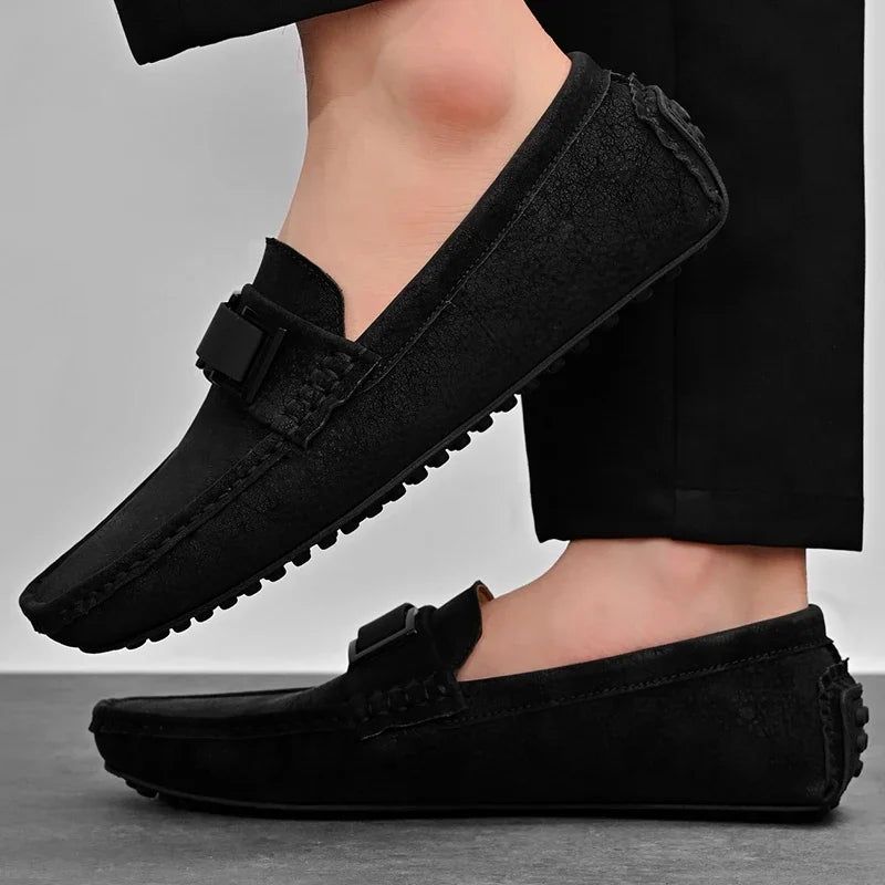 New Large Size 47 48 49 Casual Loafers for Men Yellow Grey Mens Popular Moccasin Fashion Italian Youth Driver Driving Shoes