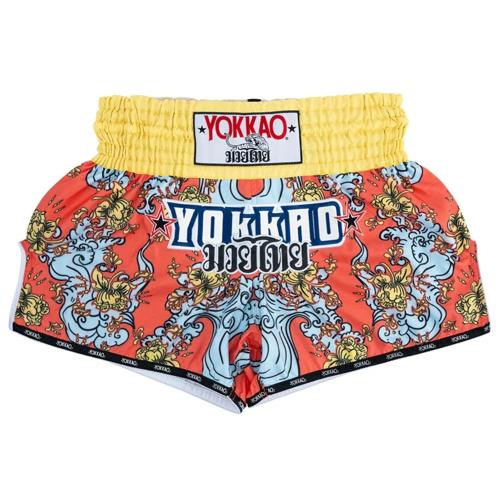 YOKKAO Limited Edition Boxing Shorts – Professional Muay Thai & MMA Fight Shorts for Men & Women Training & Combat Sports