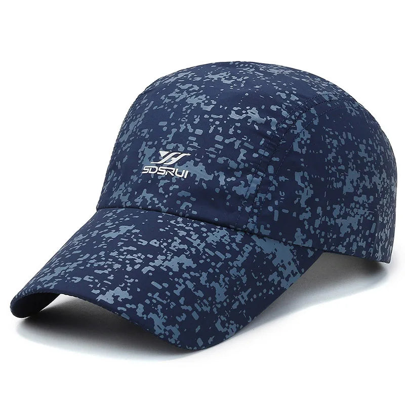 Summer Quick Drying Waterproof Ultra Thin Women Men's Baseball Cap Outdoor Sports Fishing Climbing Running Sun Hat A237