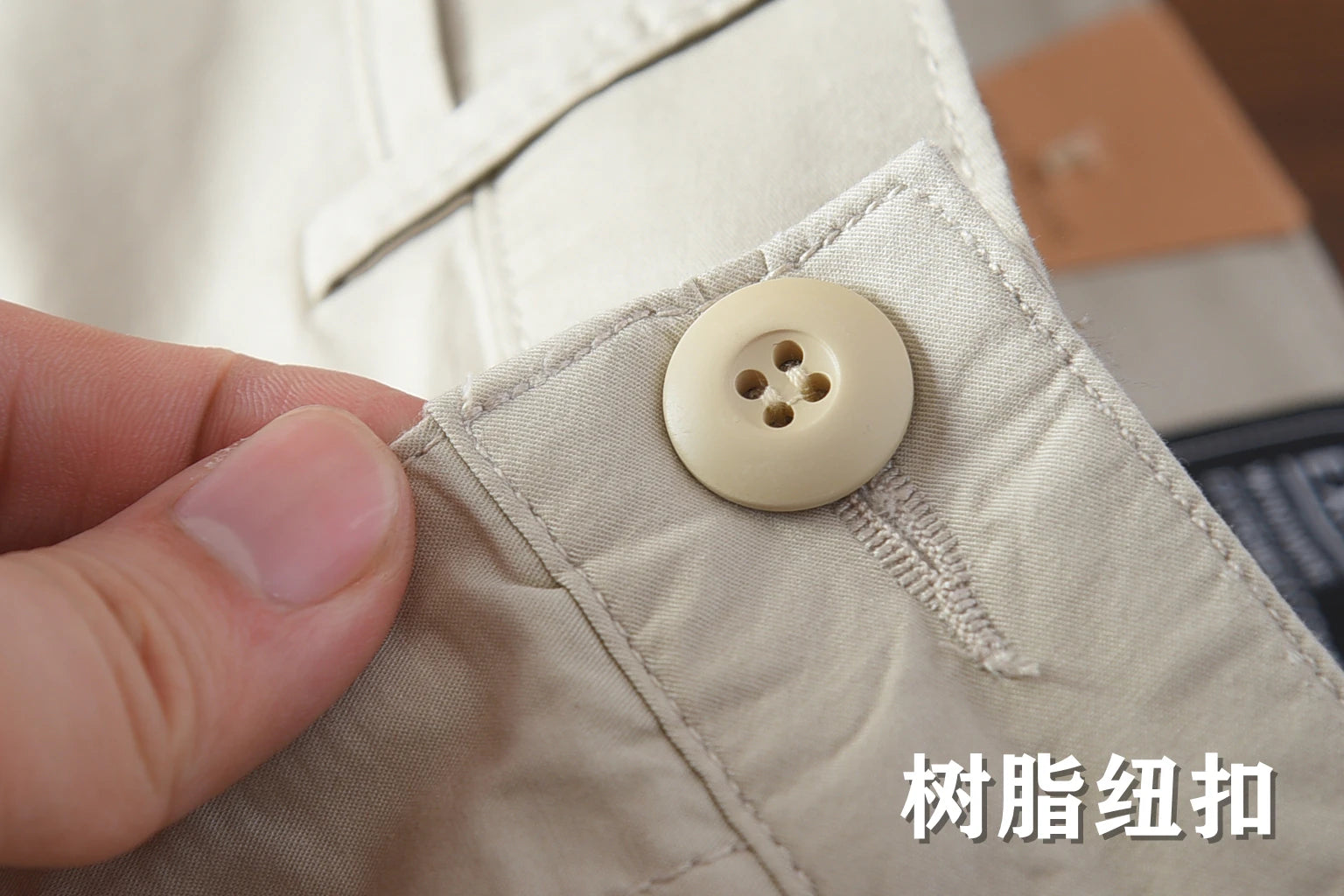 2025 Zomer Nieuwe Amerikaanse Retro Dunne Micro-Elastische Casual Broek Heren Eenvoudige 97% Katoenen Slim CHINO Business Rechte Broek