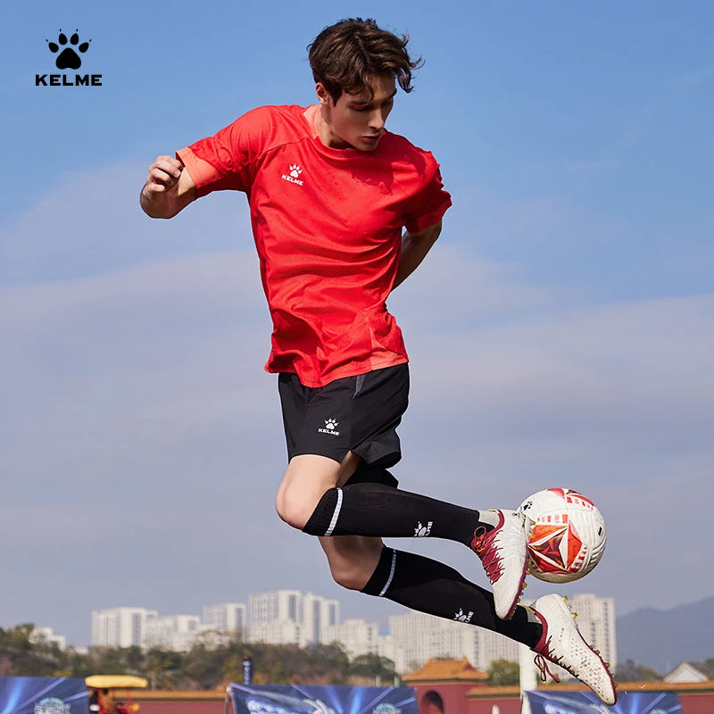 Men's Football Jersey Customized Short Sleeved Shirt For Adult Training Matches Soccer Jersey Top