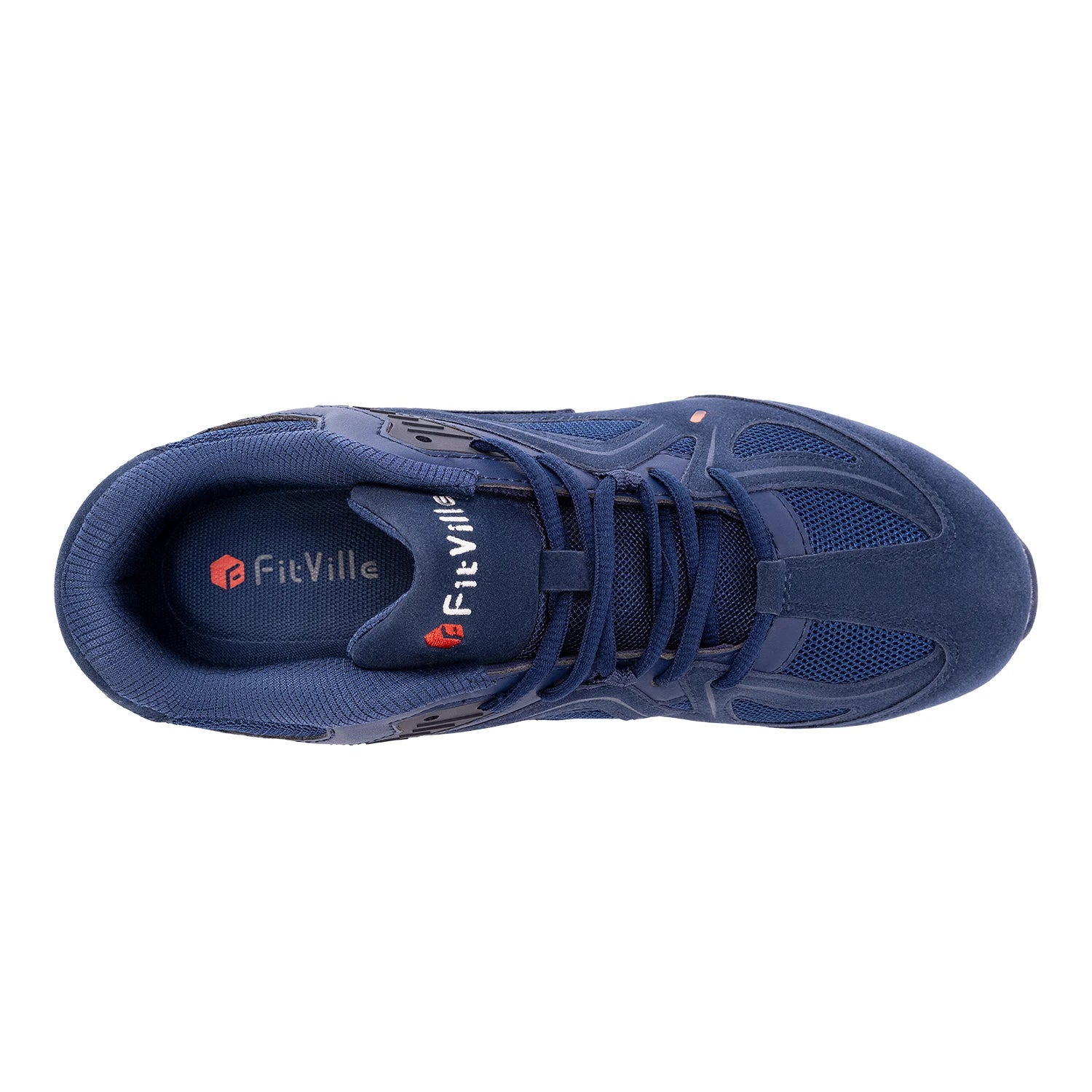 Men's Extra Wide, Lightweight & Non-Slip Running / Walking Shoes - Sneakers For Flat Feet, Arch Fit & Heel Pain Relieve