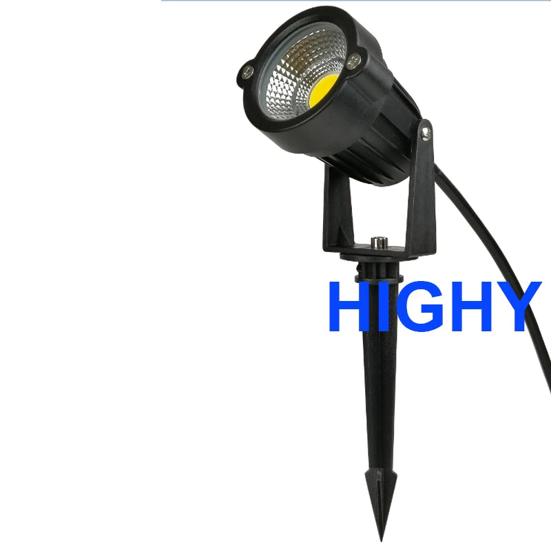 Hot Sell Outdoor Lighting Garden Spotlight Stand Led Lawn Spotlight 3W 5W Outdoor Light IP65 Waterproof Garden Lamp AC110V220V