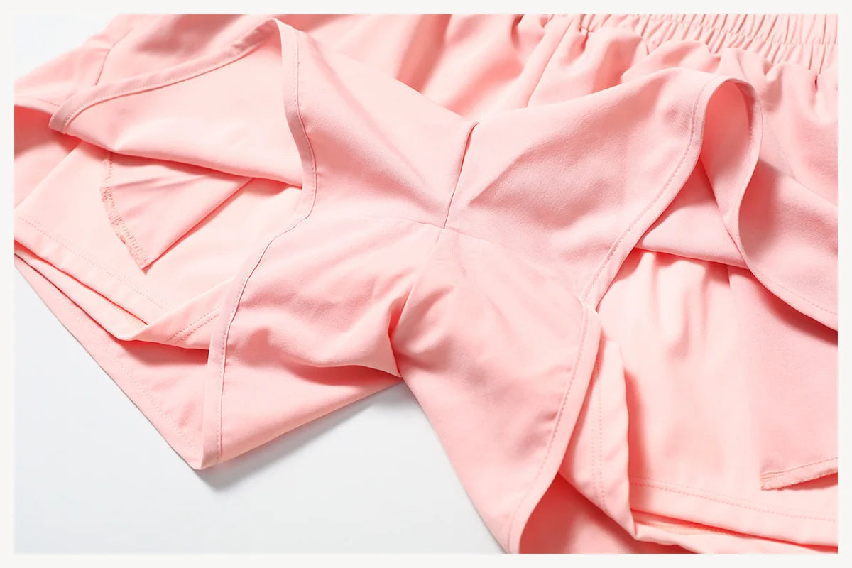 Running High Waist Sports Shorts Women Buttock Lift Gym Sweatpants Yoga Clothes Cycling Workout Shorts Women