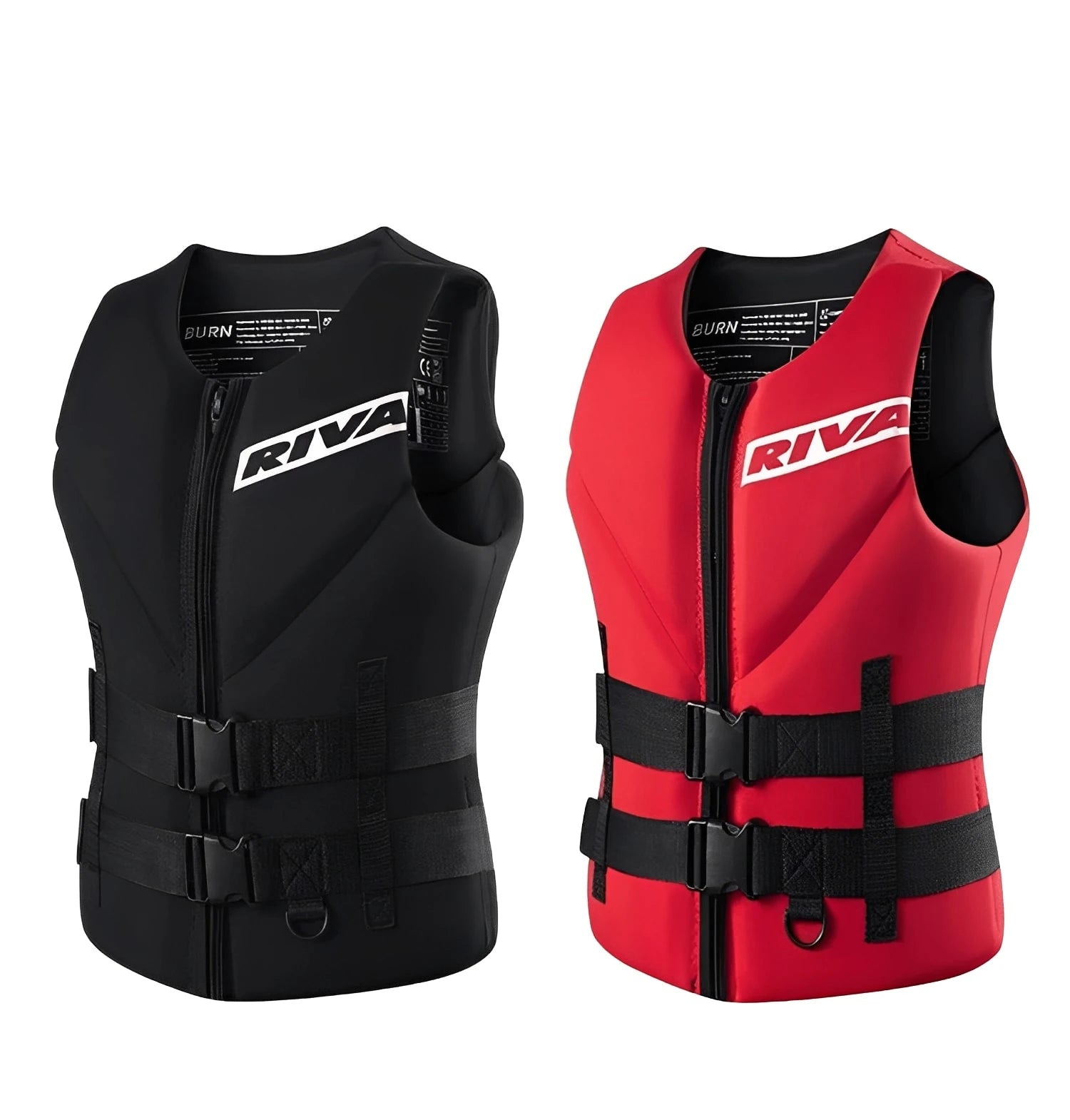 Adult Life Jacket Vest – Buoyancy Safety Vest for Kayaking, Surfing, Wakeboarding, Boating & Water Sports