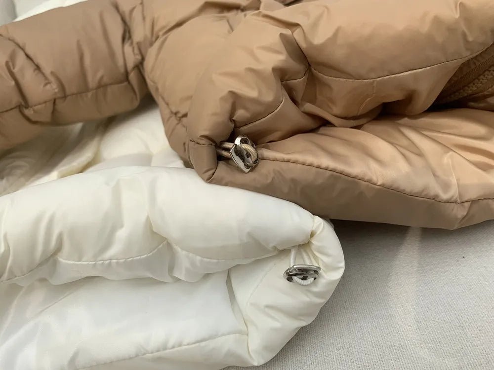 Winter Kids Parkas Korean Style Girls Boys Fur Coat Hoodie Boys Thicken Outerwear 7T Unisex