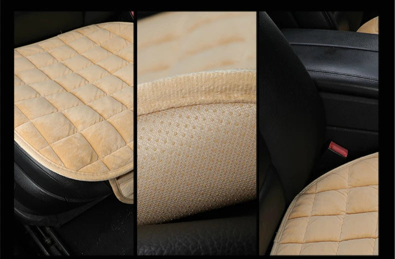 Universal Winter Warm Car Seat Cover Cushion Anti-slip Front Chair Seat Breathable Pad Car Seat Protector Seat Covers for Cars