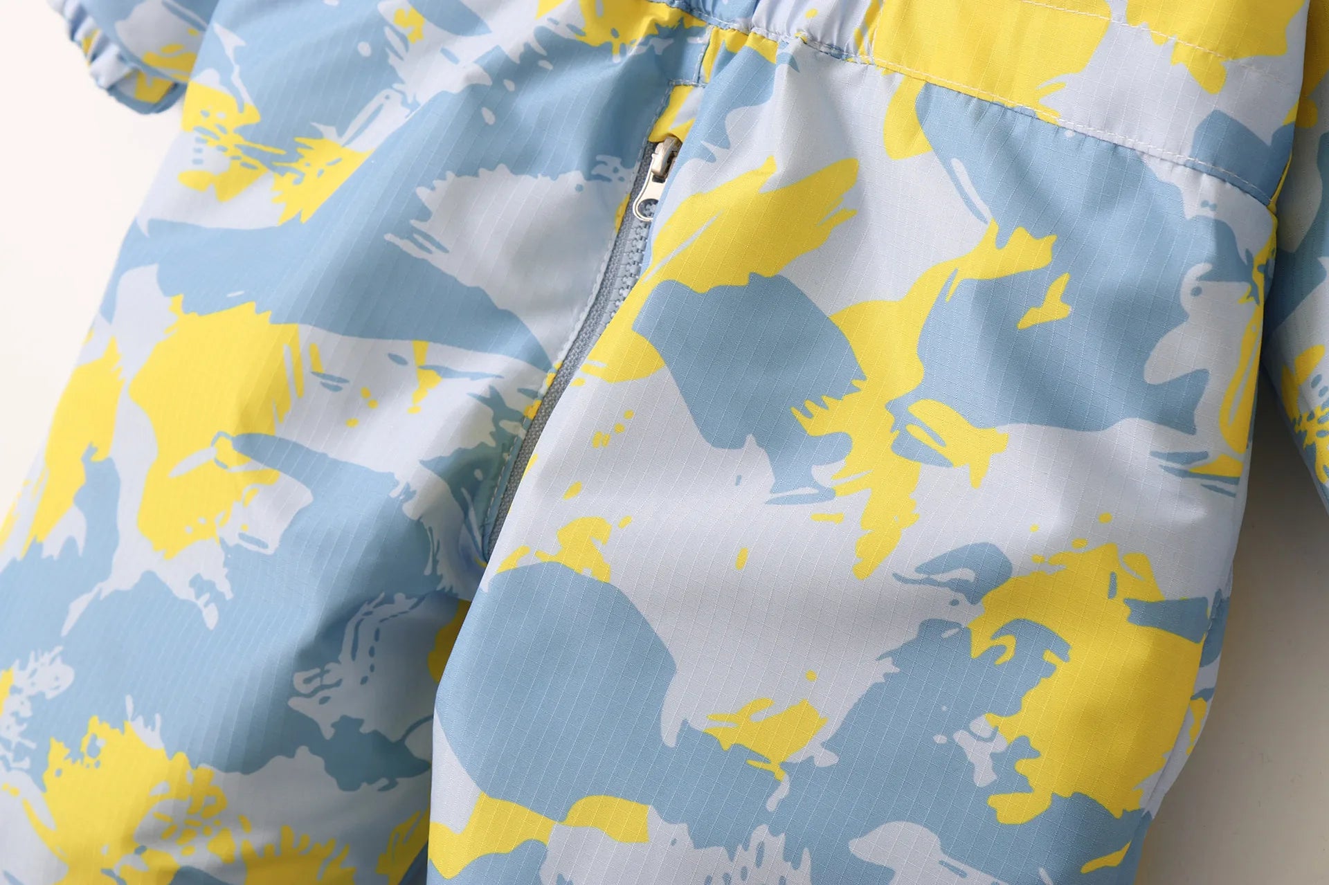 Unisex Children's Snowboard Winter Warm Clothing Snow Suit Floral Printed Fur Lining Hooded Snowboard Coats For Kids