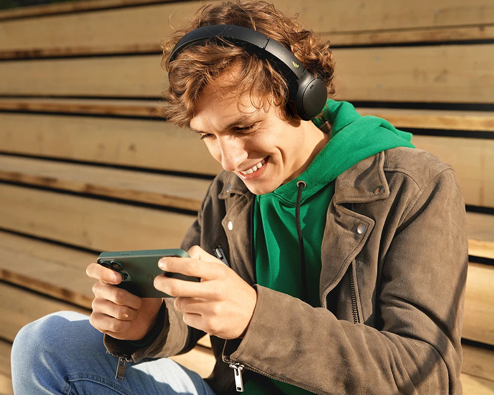 Edifier WH500 Wireless Bluetooth Headphones On-Ear Headset Lightweight Foldable Dual Connection 30H Battery Life