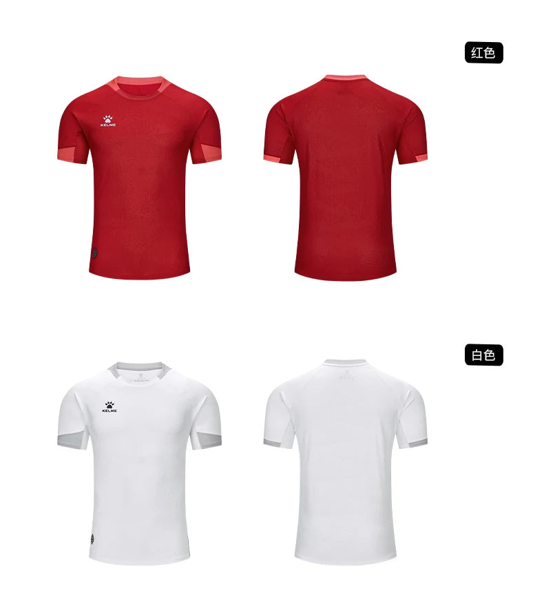 Men's Football Jersey Customized Short Sleeved Shirt For Adult Training Matches Soccer Jersey Top