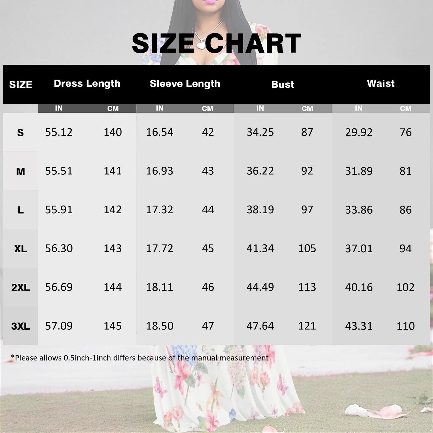 Pastel Floral Maxi Dress Plus Size Long Elegant Beach Holiday V Neck Spring Boho Style