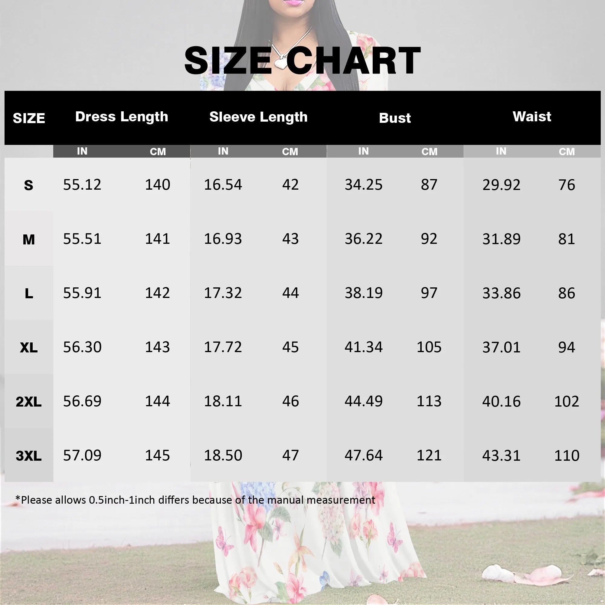 Pastel Floral Maxi Dress Plus Size Long Elegant Beach Holiday V Neck Spring Boho Style