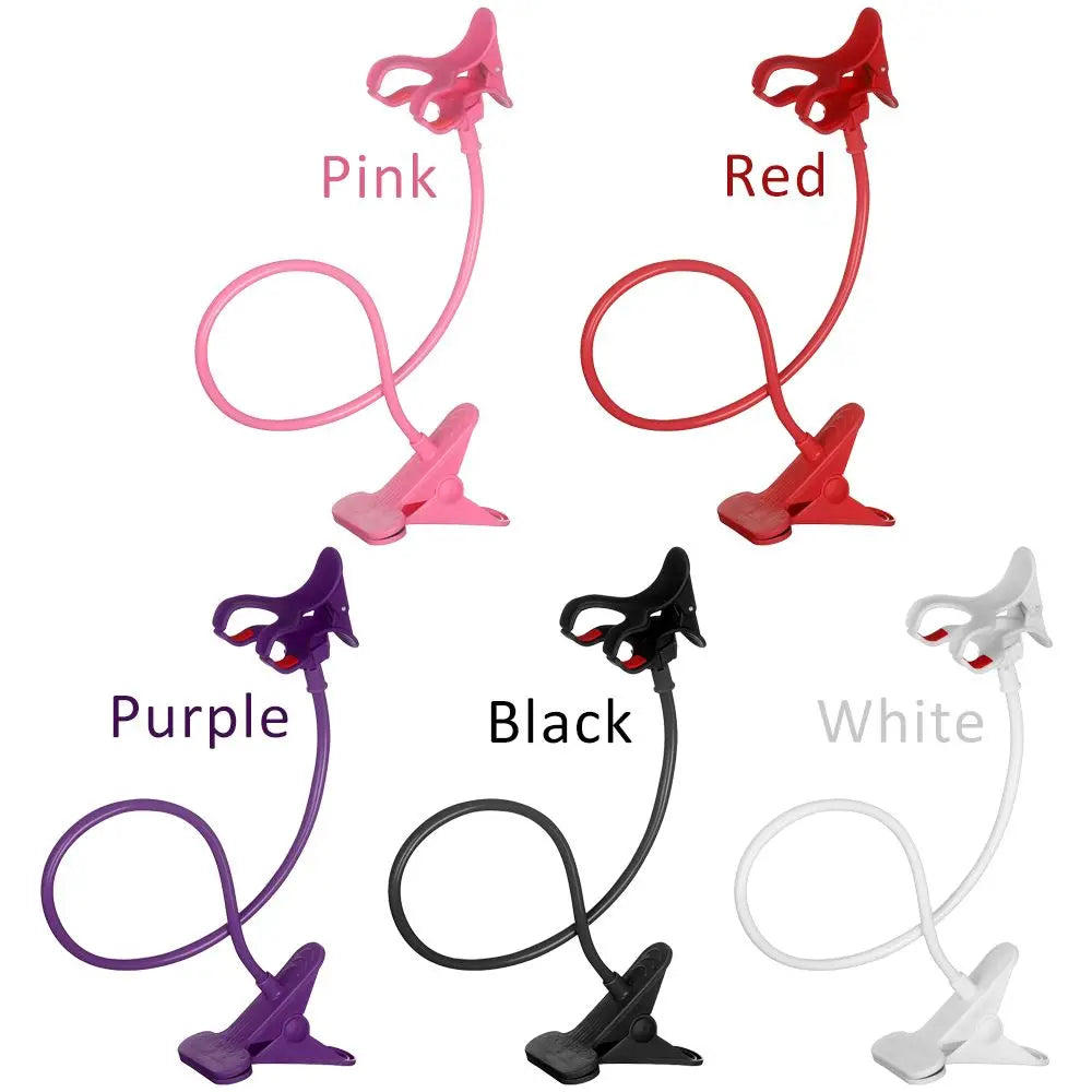 Universal Adjustable Flexible 360 Clip Portable Bracket Mount Stands Phone Holder Bed Desk Holder