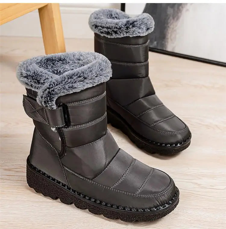 Women's Boots Snow Plus Size Shoes Woman Platform Women Shoes Casual Mid High Boots Platform Winter Girls Boots Botas Mujer