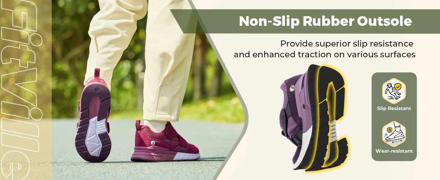 Women's Wide Foot Walking Shoes Sports Shoes Adjustable Easy to Put & Take Off for Wide Feet Lightweight sneakers