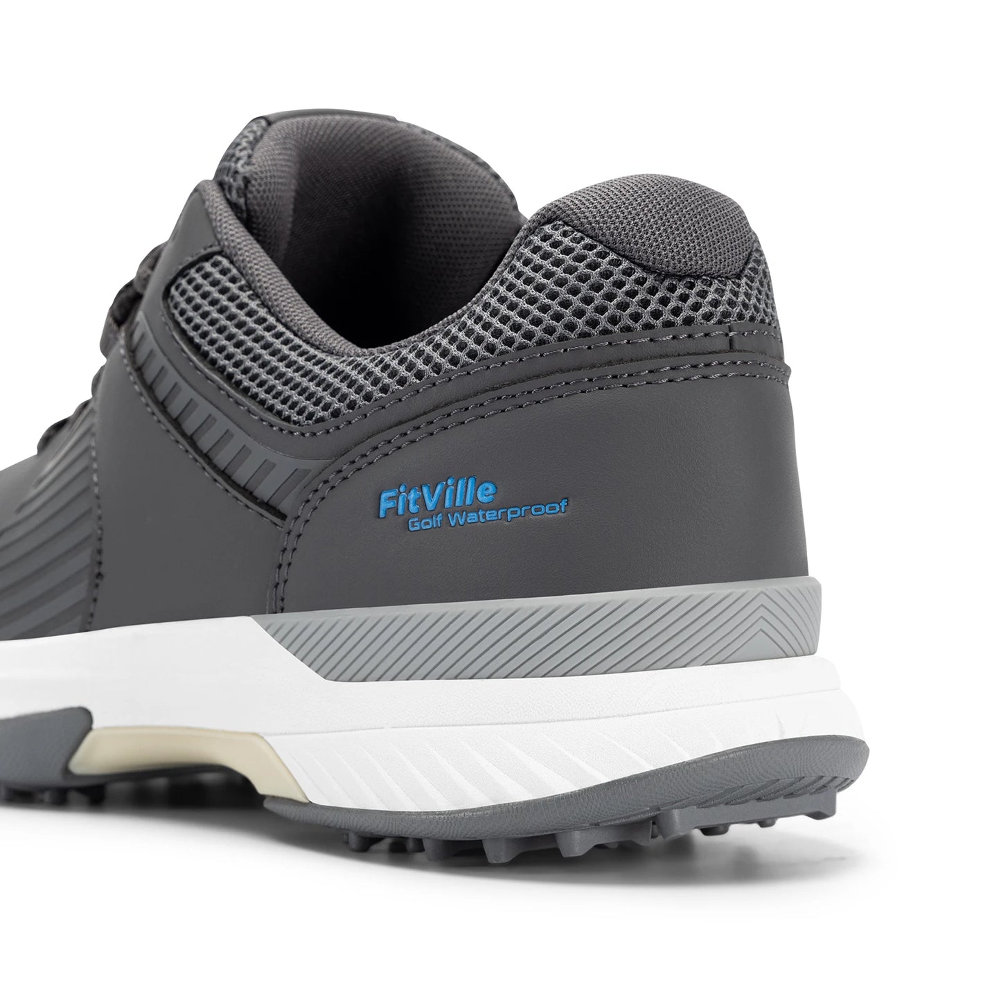 Men's Golf Shoes Non-Slip Wear-Resistant Comfortable Professional Sports Sneakers for Swollen Feet Relieves Toe Pain