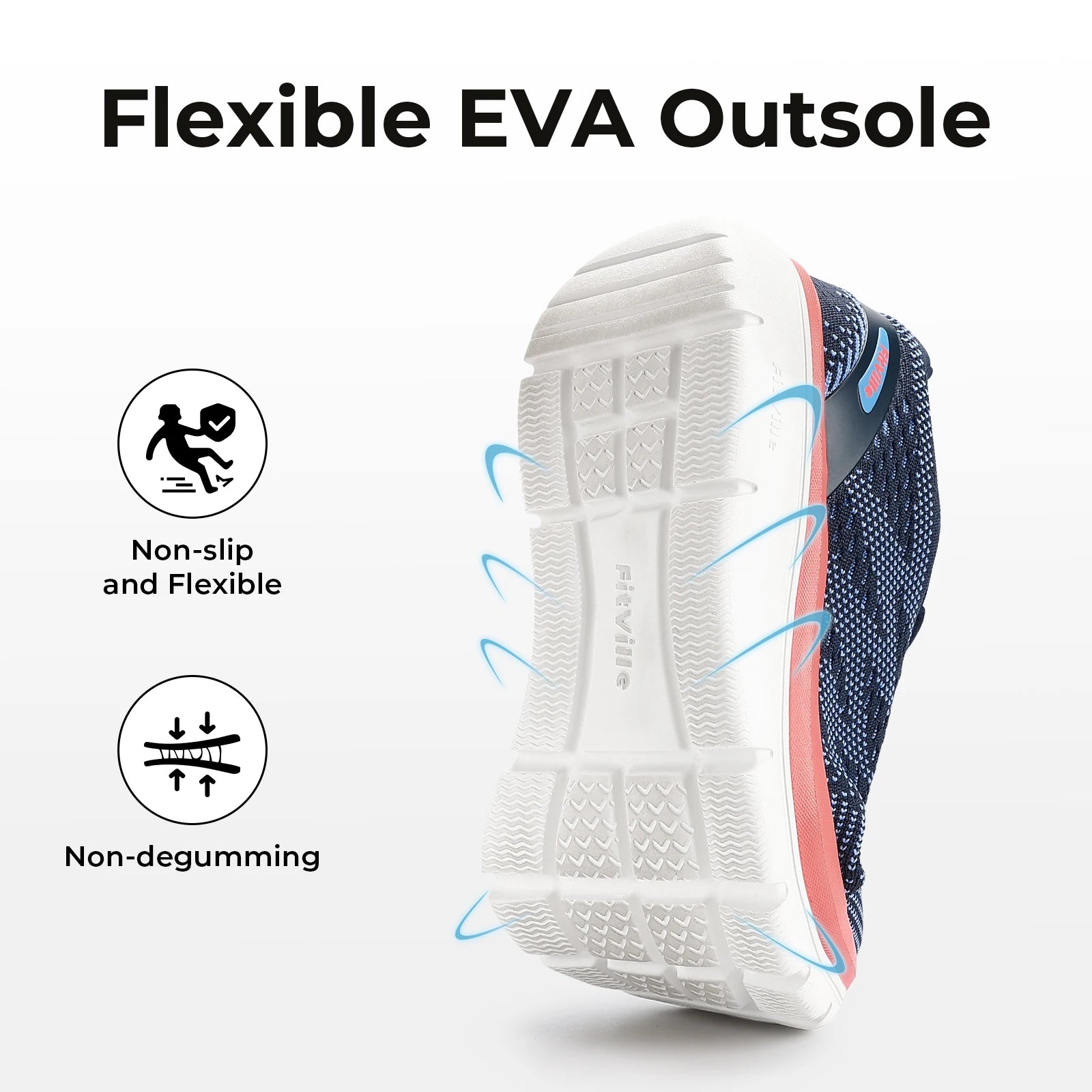 Women's Shoes Wide Width Walking Casual Shoes Thick Sole Lightweight Sneakers for Swollen Feet Relieve Toe Pain