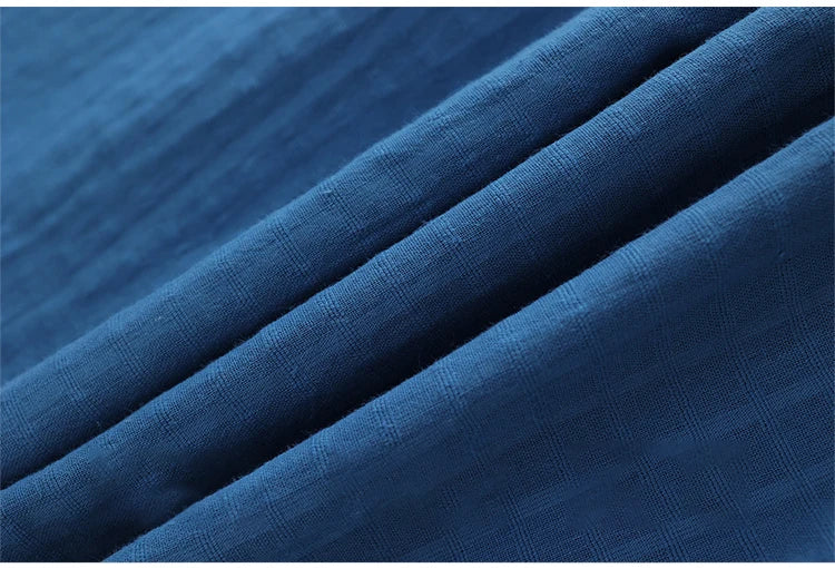 New Summer Kids Sundress Korean Style Ruffled Blue Vest Style Dress for Girls Children Sleeveless Dress 4-6Y Girls