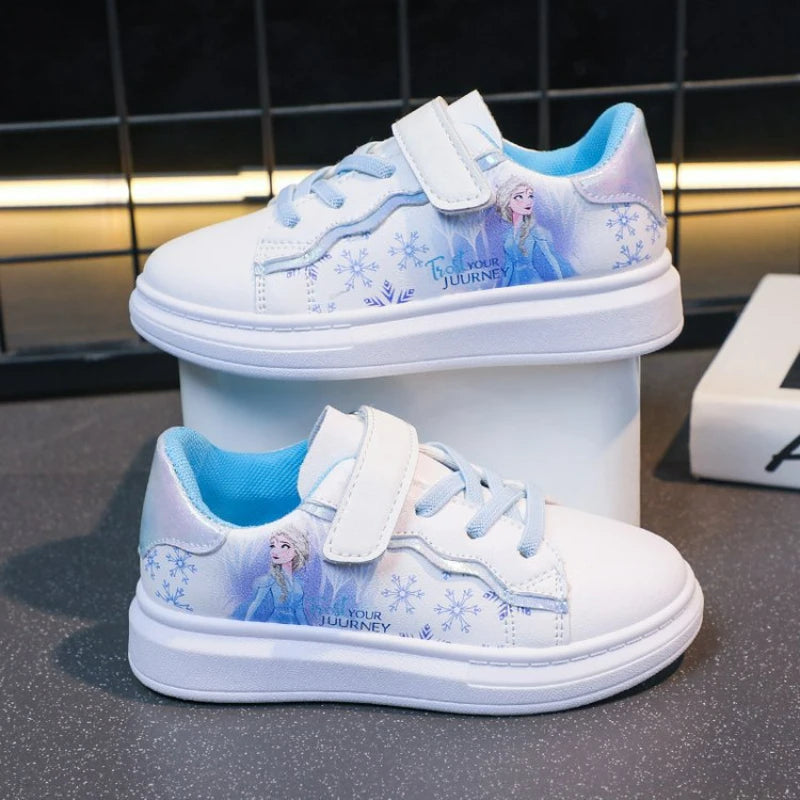 Summer Casual Children's Sports Shoes Cartoon Princess Girls' Trainers Sneakers For Kids Size 26-37