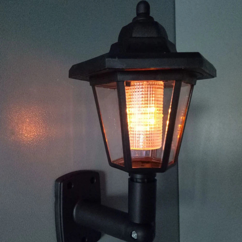 Garden Lights Outdoor Solar Street Light Lightings Wall Light Fixture Leds for Lighting Outdoor Gardens Decoration Led Exterior