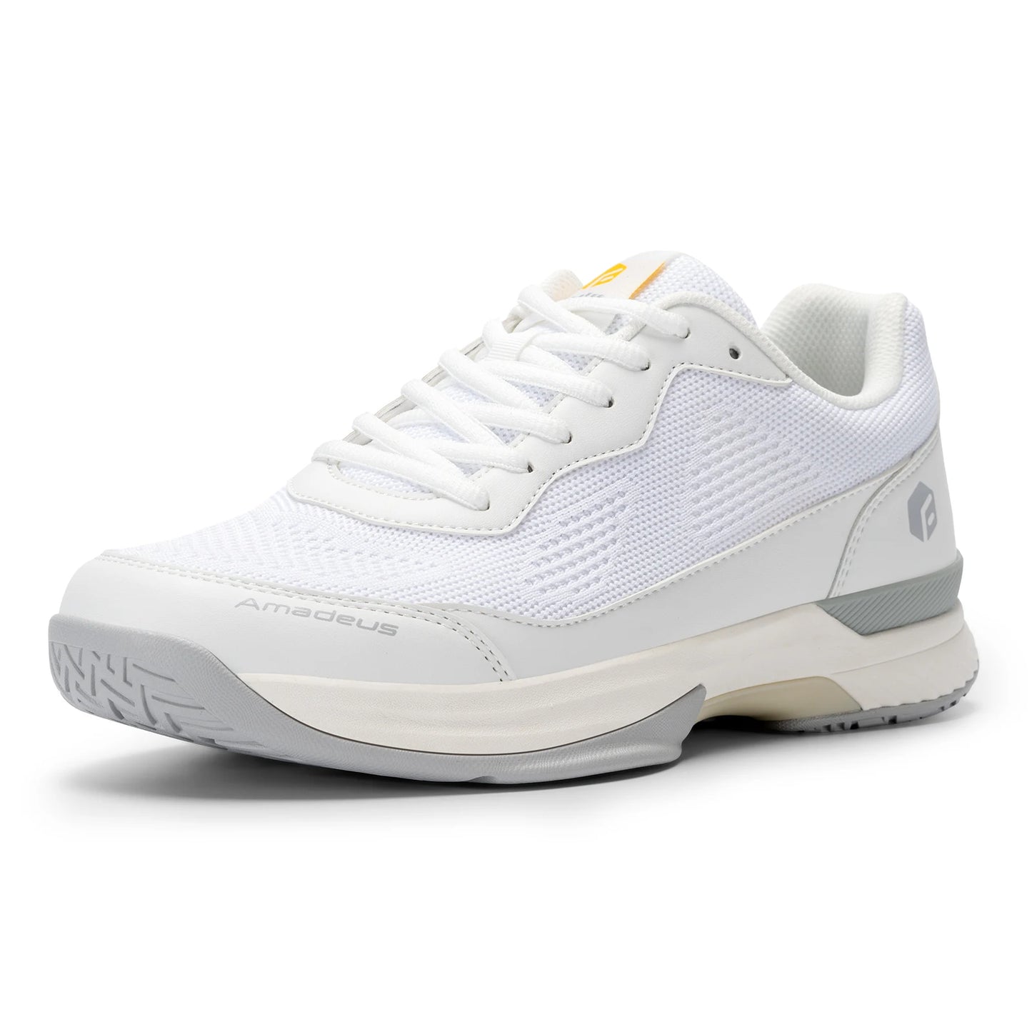 Women's Wide Fit Pickleball Shoes Tennis Court Shoes Athletic Shoe Court Squash Sneakers for Fat Feet Racquet Sports