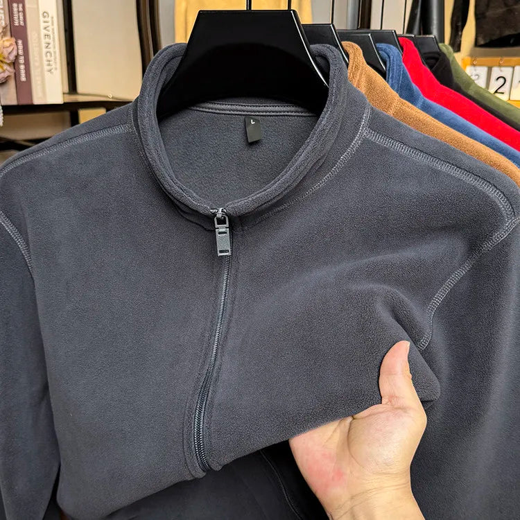 Men's Winter Premium Fleece Jacket - Soft & Warm Top-Ranked Male Essential Casual Top