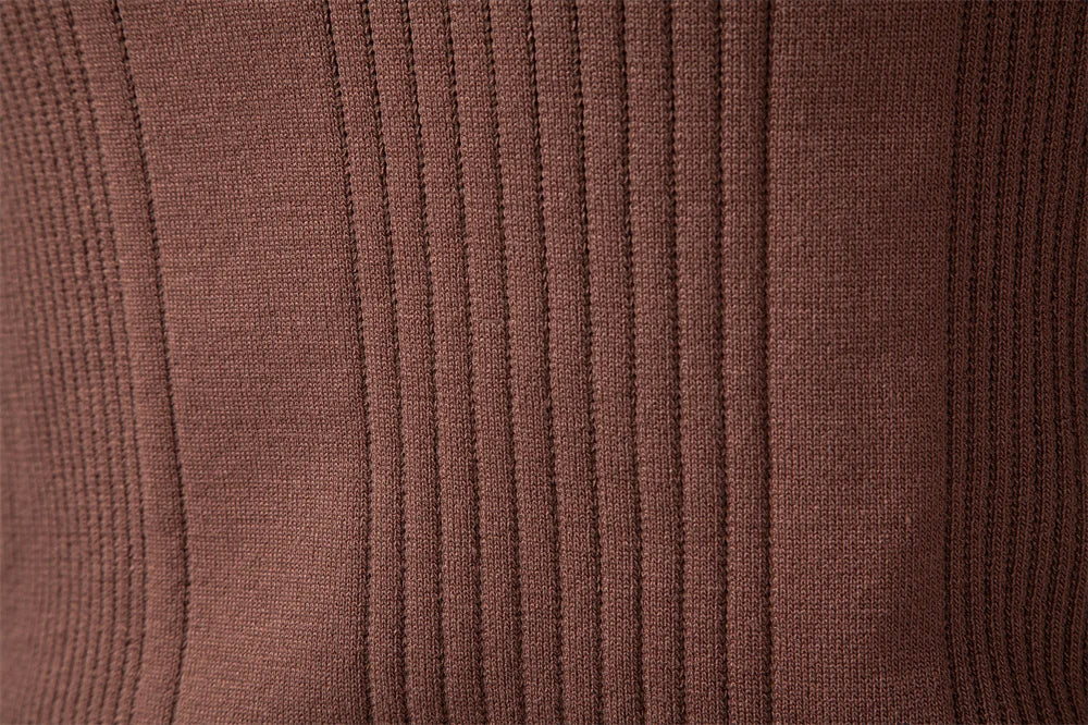 2025 Men's Button Down Polo Shirt Solid Colour Stripe Long Sleeve Autumn Winter Luxury Warm Touch Business Casual Polo Men's Shirts