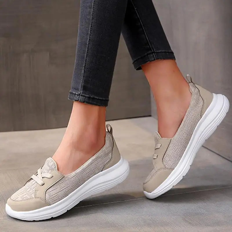 Women's Sneaker Fashion Walking Shoes Women Vulcanized Shoes Slip On Women Casual Shoes Soft Sneakers Woman Zapatos De Mujer