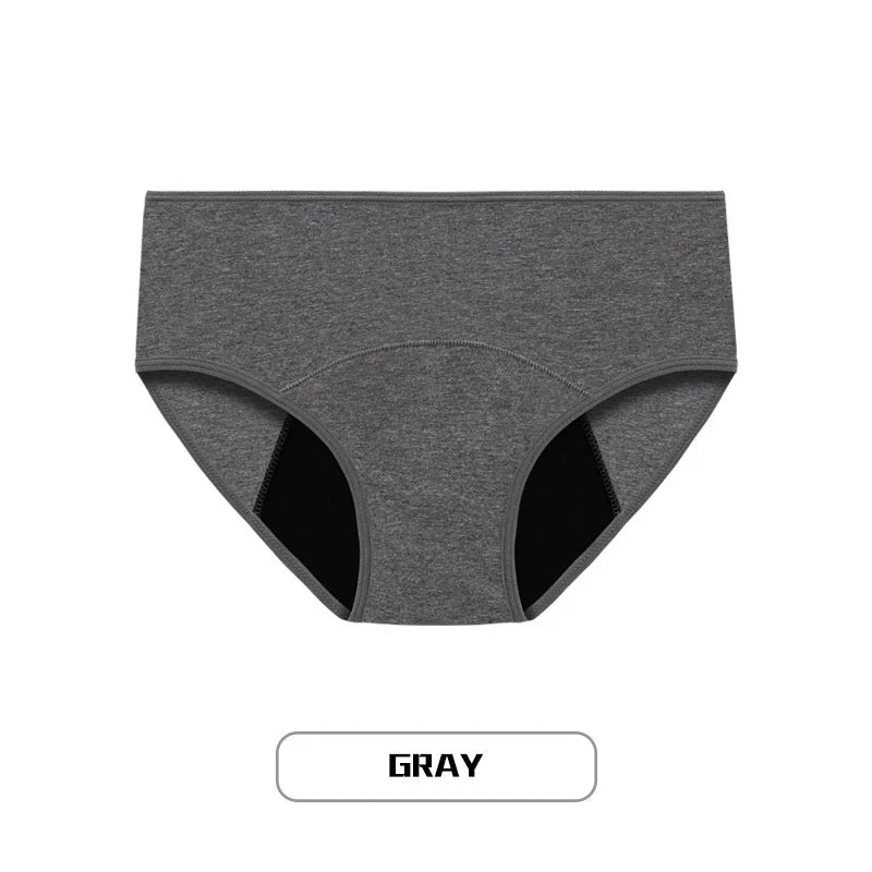 Cotton Women's Underwear Panties High Waist Briefs Solid Color Breathable Underpants Seamless Soft Lingerie Girls Fashion Briefs