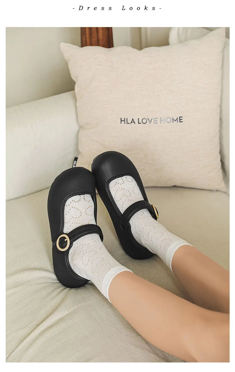 Stijlvolle Mary Jane kinderschoenen, antislip, comfortabele, lichtgewicht sneakers voor schoolsporten, buitenspelen en dagelijks wandelen