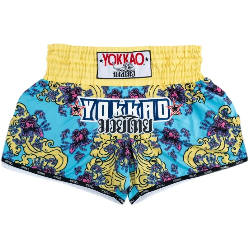 YOKKAO Limited Edition Boxing Shorts – Professional Muay Thai & MMA Fight Shorts for Men & Women Training & Combat Sports