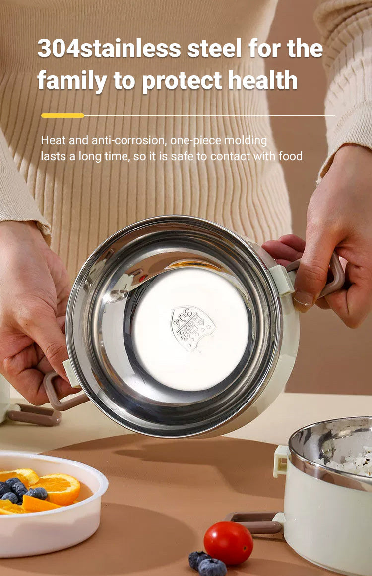 Stainless Steel Insulated Lunchbox Multi-Layer Bento Box Leakproof Lunchbox Insulated Lunch Container