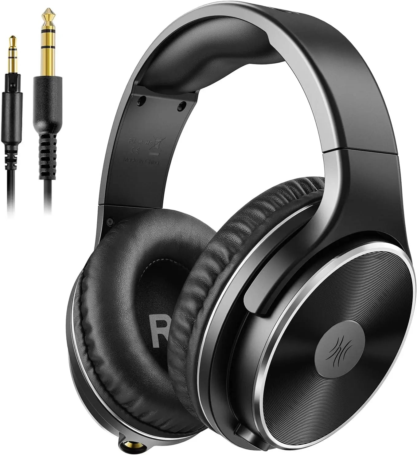 OneOdio Studio HIFI Closed Back Over Ear Wired Dual Jack Professional Studio Monitor Mixing Recording Headphones for Guitar PC