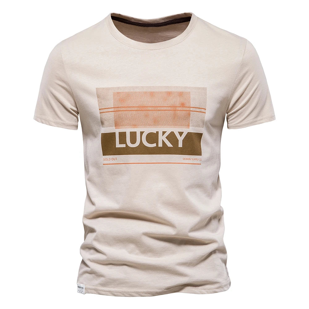 Fashion Designer Cotton T Shirt Men Short Sleeve Casual Sport Summer Tops Tee Shirts Brand Quality Men Clothing