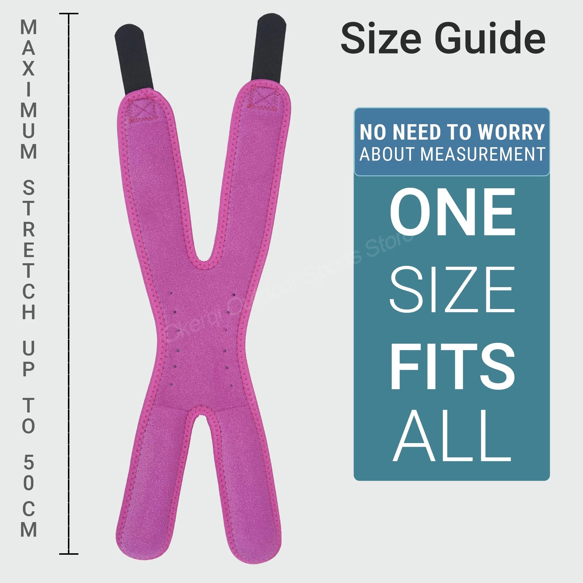 1PC EVA Patella Knee Strap, X-Pressurized Knee Support With Double Patellar Kneepad For Tendon Support Suitable For Gym