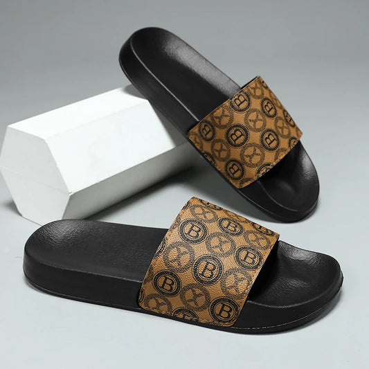 Daily Outdoor Walking Slipper Men Fashionable Summer Beach Water Shoes Comfortable Youth New Cool Sandals Seaside Slides